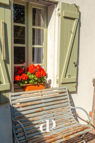 Lachapelle (82120) Charmante maison de vacances en pierre avec vue imprenable
