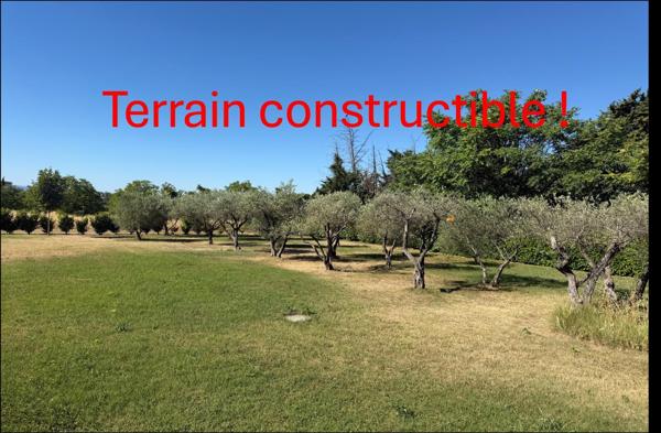 RARE A MANOSQUE - Maison de plain-pied avec terrain constructible !