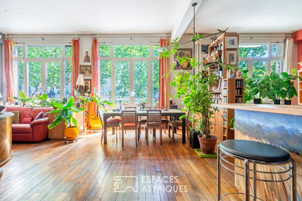 Loft aux volumes généreux