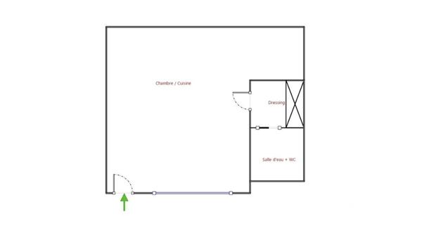 Studio à vendre 25 m² Paris 10