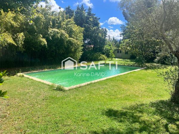 Terrain constructible, viabilisé, Bouc-Bel-Air.