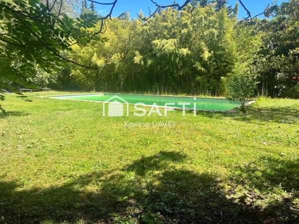 Terrain constructible, viabilisé, Bouc-Bel-Air.