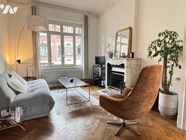 ROUBAIX Avenue Linné Belle Maison ancienne 4 chambres et Jardin 