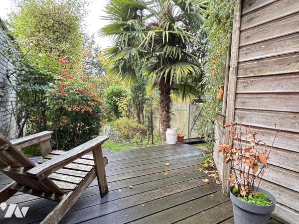 ROUBAIX Avenue Linné Belle Maison ancienne 4 chambres et Jardin 