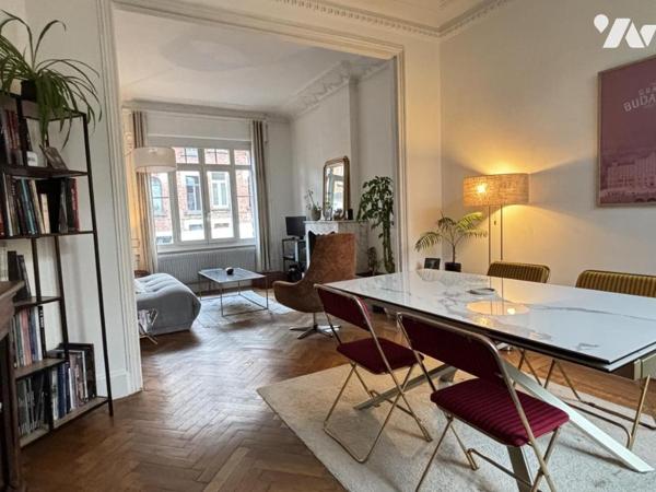 ROUBAIX Avenue Linné Belle Maison ancienne 4 chambres et Jardin 