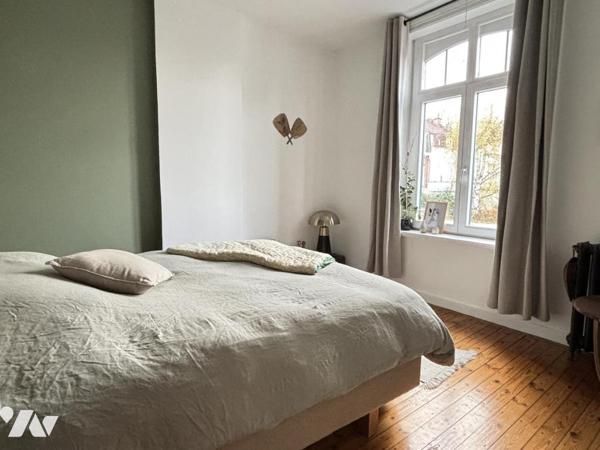 ROUBAIX Avenue Linné Belle Maison ancienne 4 chambres et Jardin 