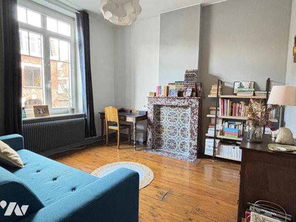 ROUBAIX Avenue Linné Belle Maison ancienne 4 chambres et Jardin 