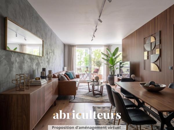 Appartement 4 pièces 76 m² avec loggia, parking et cave — Argenteuil