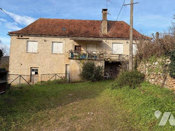 A VENDRE à CAJARC (46160 - Lot) - Dans un hameau du village, au calme, à cinq minutes des comme...