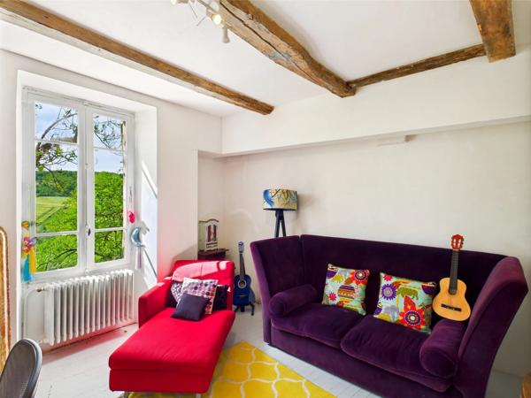 Élégant ancien presbytère avec annexe pour invités, piscine à débordement et vues panoramiques