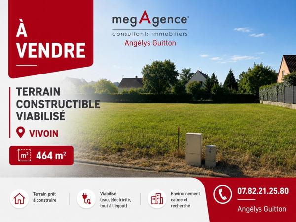 Terrain à Beaumont-sur-Sarthe, 72170 - 464m²