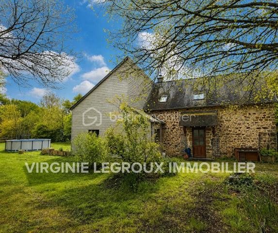 Vous recherchez une maison avec de la pierre, du bois, de la verdure et du calme... une maison vous offrant un beau potentiel, avec quelques travaux de finitions afin de la mettre à votre goût ? J'ai peut-être ça, lisez la suite !
Dès votre arrivée dans le chemin, vous pourrez succomber au charme de cette maison en pierre avec son extension bois....
Nous commencerons la visite par une vaste entrée, elle distribue la pièce de vie lumineuse de 40m2 avec sa grande baie donnant accès direct au jardin,  elle comprend le salon-séjour et la cuisine aménagée et équipée récente. La pièce de vie est une extension bois qui a été construite en 2020.  Nous poursuivrons avec un espace buanderie de 6m2, un wc séparé, et une suite parentale de 21m2 avec un espace chambre, un dressing et une salle d'eau privative. 
Direction ensuite l'étage, une vaste mezzanine de 20m2 pouvant aisément accueillir un espace bureau, une salle de jeux distribue une salle de bain de 6m2, un wc séparé, une chambre de 9m2 et deux autres chambres de 13m2 au sol. Le mode de chauffage est électrique. Plusieurs menuiseries ont été changées en pvc double vitrage, la grande baie du salon en double vitrage sera à envisager. La taxe foncière est de 640€. 
Allons à l'extérieur, entourée de végétation, vous pourrez profiter en toute tranquillité, sans aucun vis à vis, de la parcelle de 3200m2. Non attenant à la maison un atelier vous y attend pour y mettre voitures, motos, bricolage etc... . Vous souhaiteriez pouvoir stationner votre voiture à toute proximité de l'entrée de votre maison ? Pas de soucis, vous pourrez aisément créer un carport sur un des cotés de la maison. Un puits, non raccordé à la maison, est présent. 
Alors ce bien semble correspondre à vos critères de recherche ? Ne tardez pas, appelez-moi !