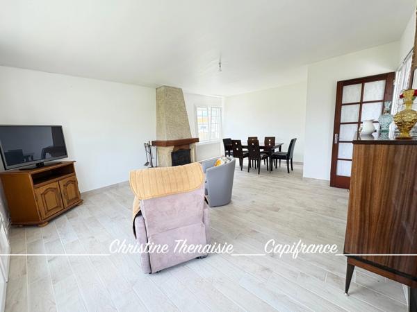 Maison à vendre 4 chambres dont 2 de plain-pied + 2 salles d'eau + 2 wc + Garage - Terrain piscinable SAINT HILAIRE DE RIEZ (85)