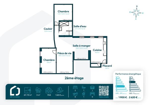 Vente / Appartement T4