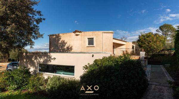 SAINTE - ANASTASIE - MAISON D'ARCHITECTE - T6 -  171 M2 - PISCINE  - JARDIN 2 616 M2 - GARAGE - POSSIBILITE CONSTRUCTION MAISON - 690 000