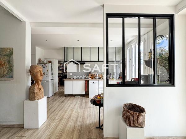 Maison T5, deux accès, jardin, vue Canigou, garage