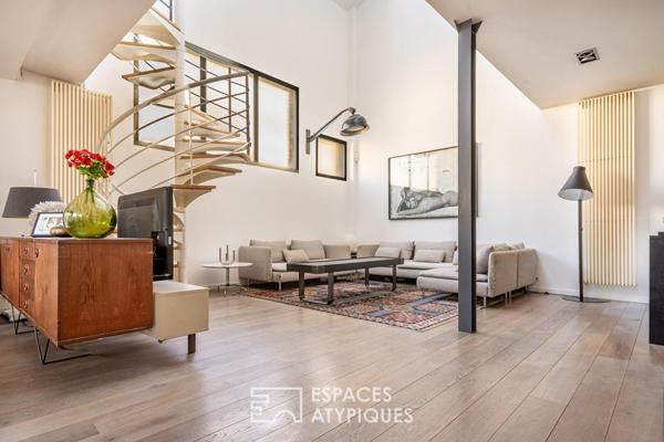Loft en duplex dans une ancienne usine