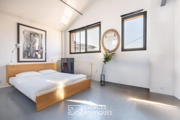 Loft en duplex dans une ancienne usine