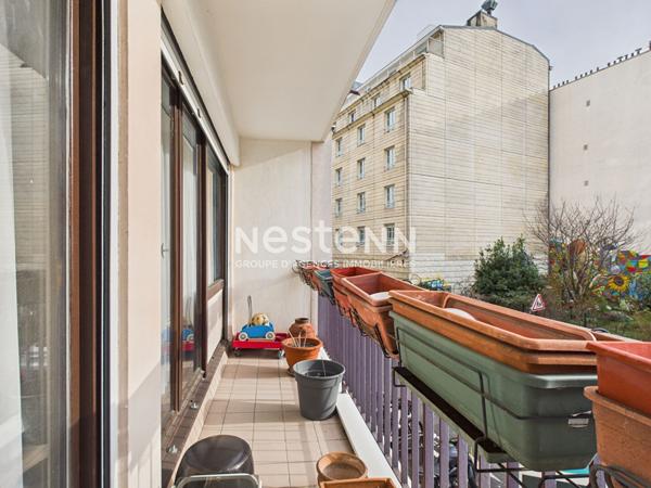 Appartement familial Paris 19, 4 pièces 96 m2