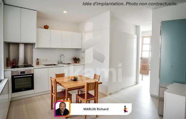 Maison à rénover, Trégunc, 100 m2 commerces à pied