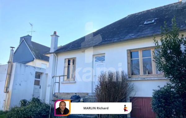 Maison à rénover, Trégunc, 100 m2 commerces à pied