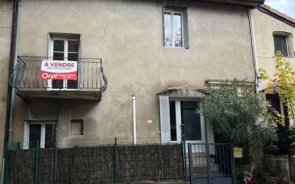 Maison à vendre    3 pièces • 74,85 m2 Le Pouzin