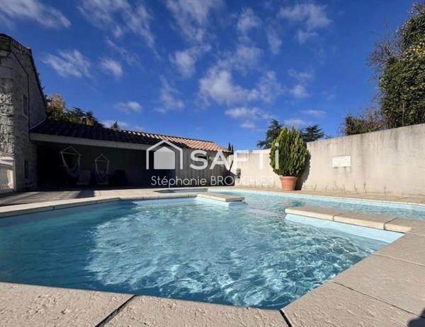 Appartement en rdc avec piscine