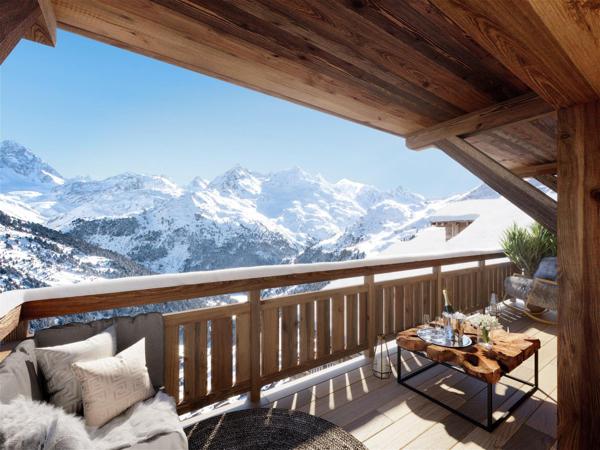 Appartement neuf luxe T4 parking local ski cave
