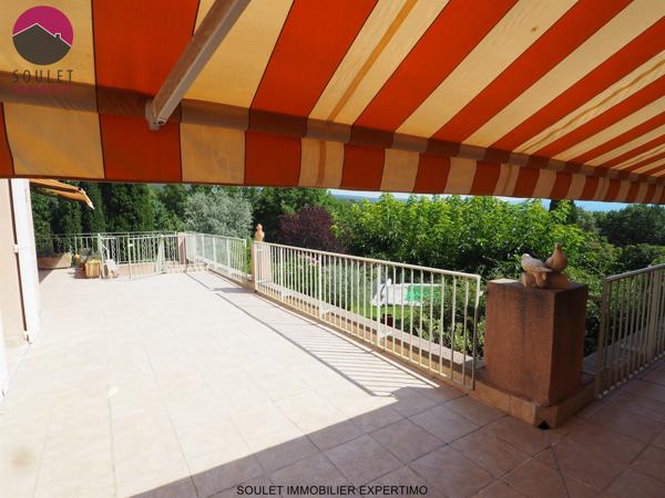 Bédoin (84410) Spacieuse villa avec vue et appartement séparé