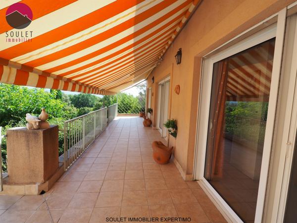 Bédoin (84410) Spacieuse villa avec vue et appartement séparé