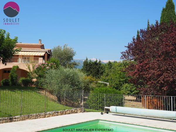 Bédoin (84410) Spacieuse villa avec vue et appartement séparé