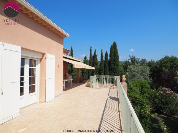 Bédoin (84410) Spacieuse villa avec vue et appartement séparé