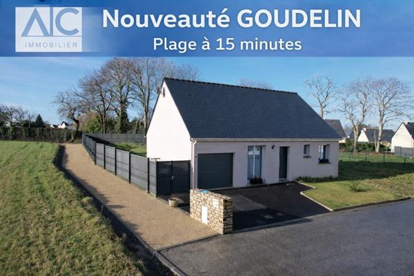 Goudelin (22290) Maison de plain-pied, 4 pièces, 76m2, GOUDELIN (22290)