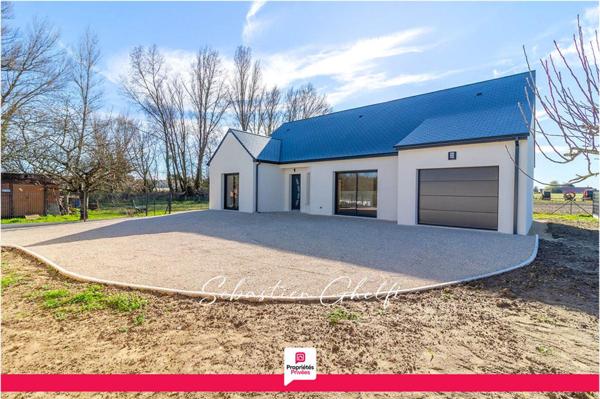 CONTRES- belle maison de plain-pied avec 3 chambres-cellier-garage