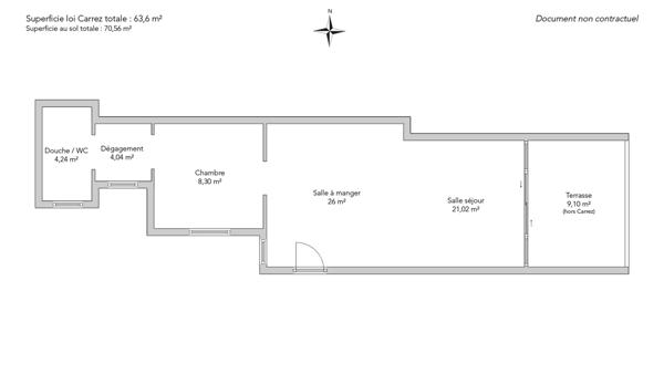 Appartement Paris 4e - SAINT-PAUL