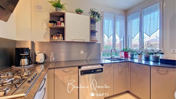 Maison familiale lumineuse avec cuisine récente – secteur recherché de l’Étang, à 15 min à pied de la gare