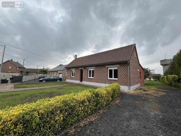 Maison à louer à Baizieux dans la Somme (80300), ref : 80071-L72