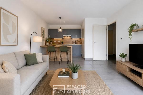 T2 avec terrasse au sein d’une résidence récente