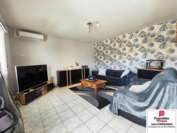 Maison de Plain-pied  120 m² - 5 chambres - garage et terrain