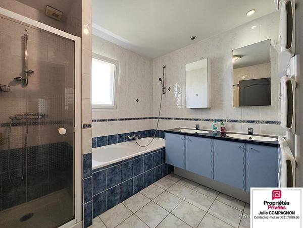 Maison de Plain-pied  120 m² - 5 chambres - garage et terrain