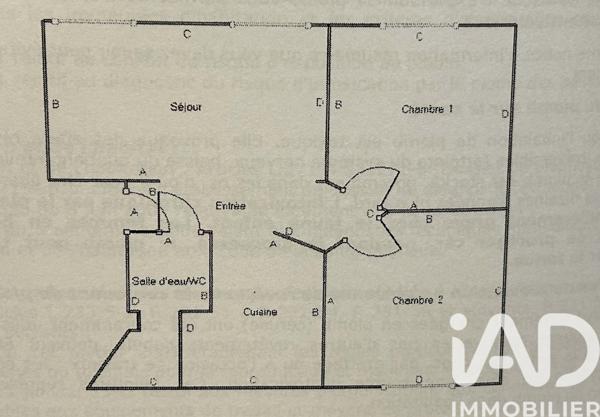 Appartement à vendre 3 pièces 46,32 m² Suresnes