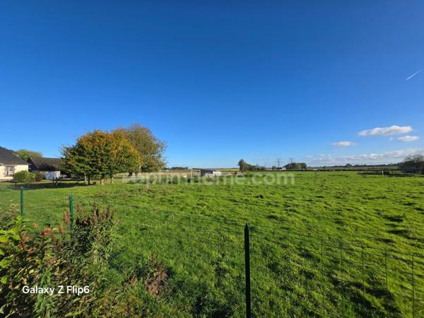 Terrain constructible de 1300 m² proche Rouen (76)