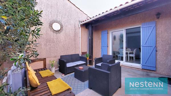 ISTRES, Maison de plain-pied de 87m², clés en mains, T4, 3 chambres, terrasses, jardin et garage
