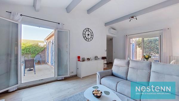 ISTRES, Maison de plain-pied de 87m², clés en mains, T4, 3 chambres, terrasses, jardin et garage