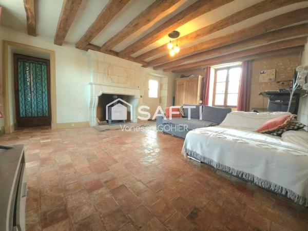 Maison familiale de charme – 149 m² avec jardin – Secteur Montval-sur-Loir