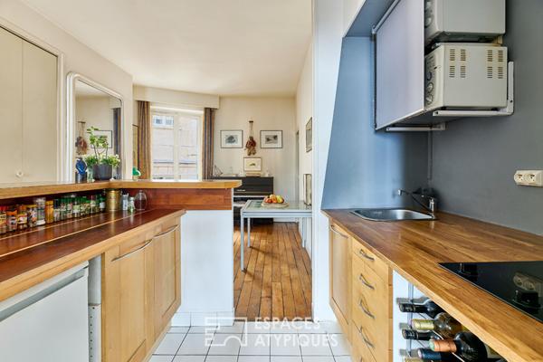 Appartement traversant au coeur de la capitale