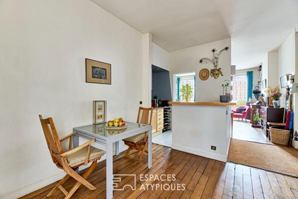 Appartement traversant au coeur de la capitale