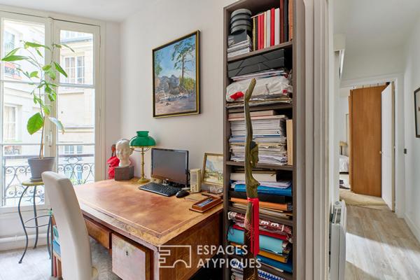 Appartement traversant au coeur de la capitale