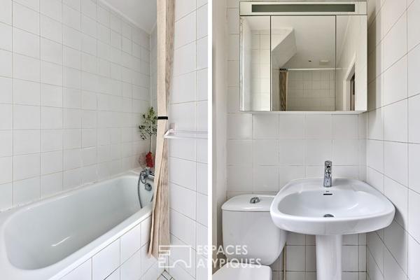 Appartement traversant au coeur de la capitale