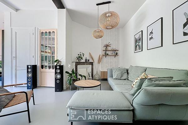 Bel appartement avec jardin et piscine à Saint Genès